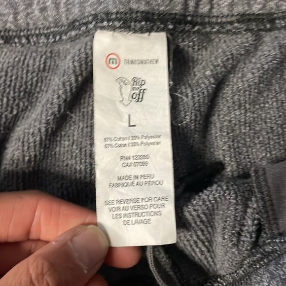 Travis Mathew Rip Me Off Grey Shorts Men's Size L - Picture 5 of 9